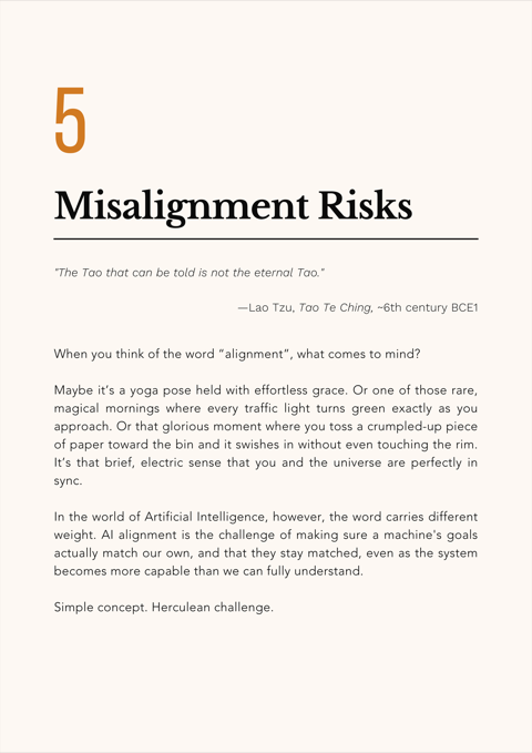 Misalignment Risks chapter opener
